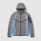 Jaqueta Nike Sportswear Tech Fleece Windrunner Full-Zip Jacket - Cinza-grafite, Azul e Preto