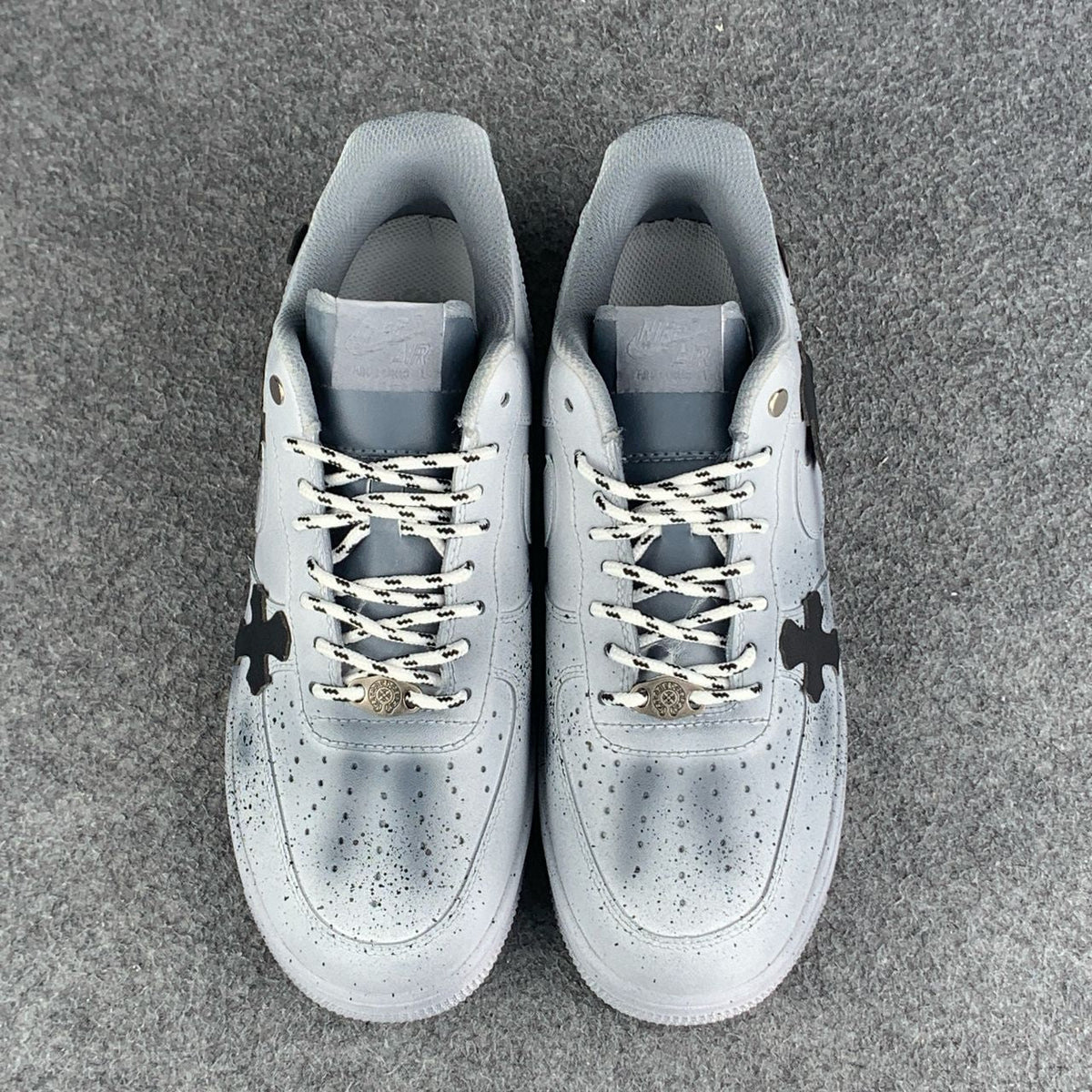 Chrome Hearts x Air Force 1 - Blue Black
