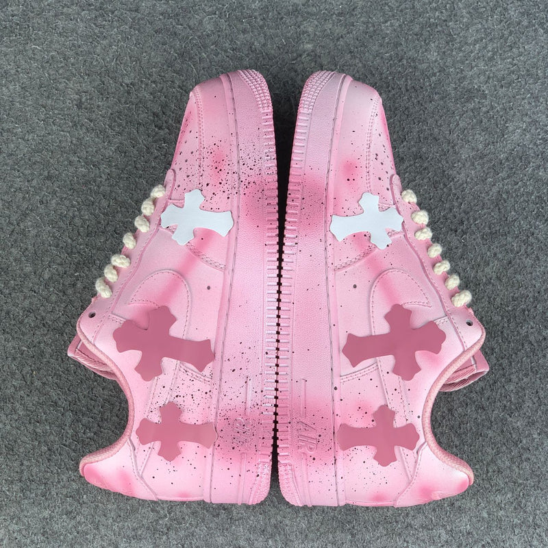 Chrome Hearts x Air Force 1 - "Barbie Pink"
