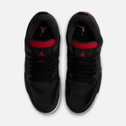 Air Jordan 4 RM Bred - Preto / Vermelho / Cinza / Branco