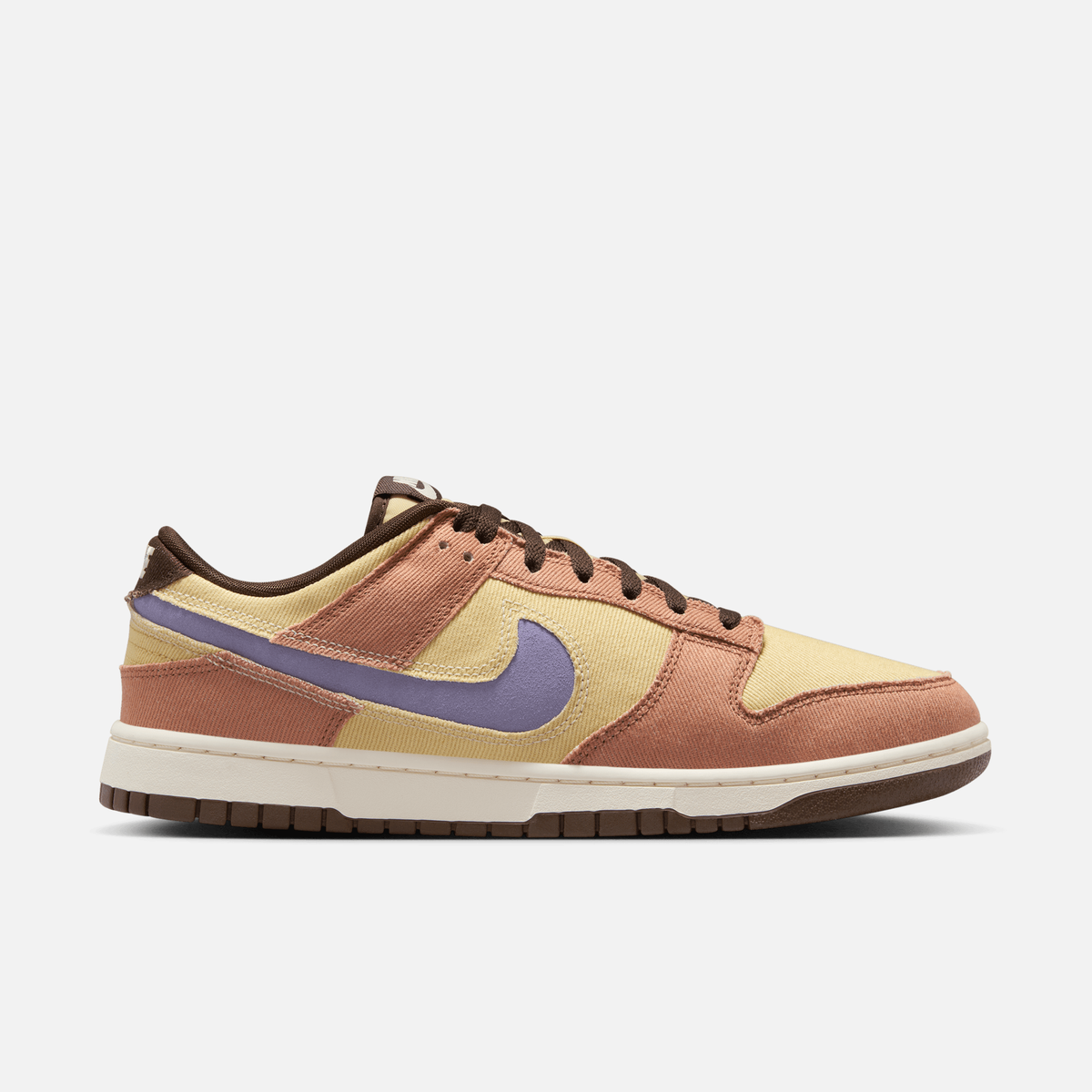 Nike Dunk Low Denim Dusted Clay - Argila / Ametista / Dourado / Marrom / Marfim-claro