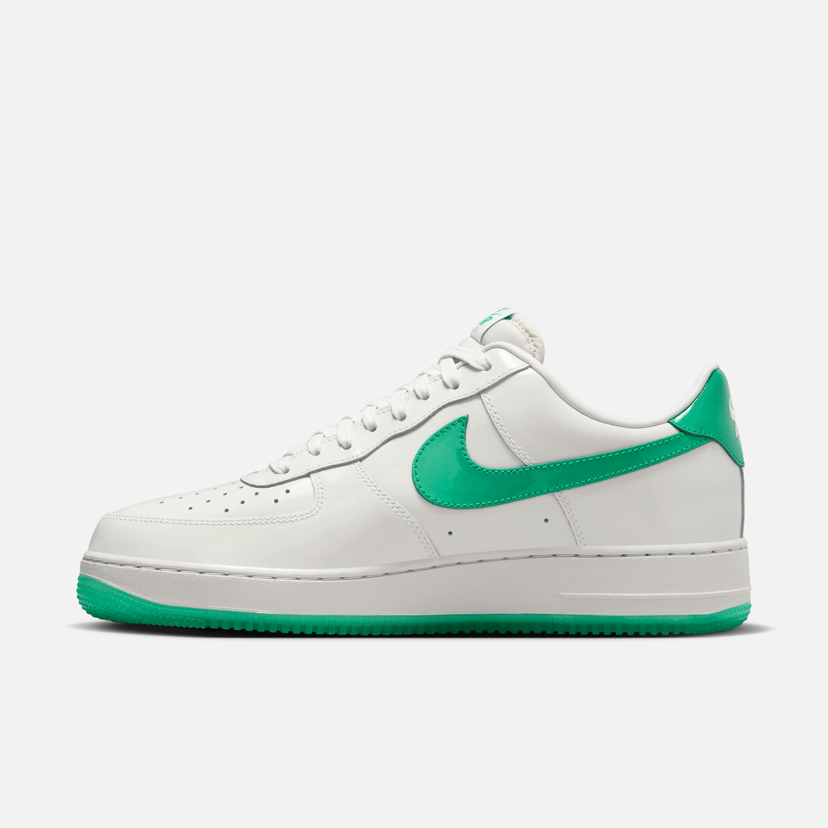 Nike Air Force 1 Low - Cinza-platinado claro / Verde