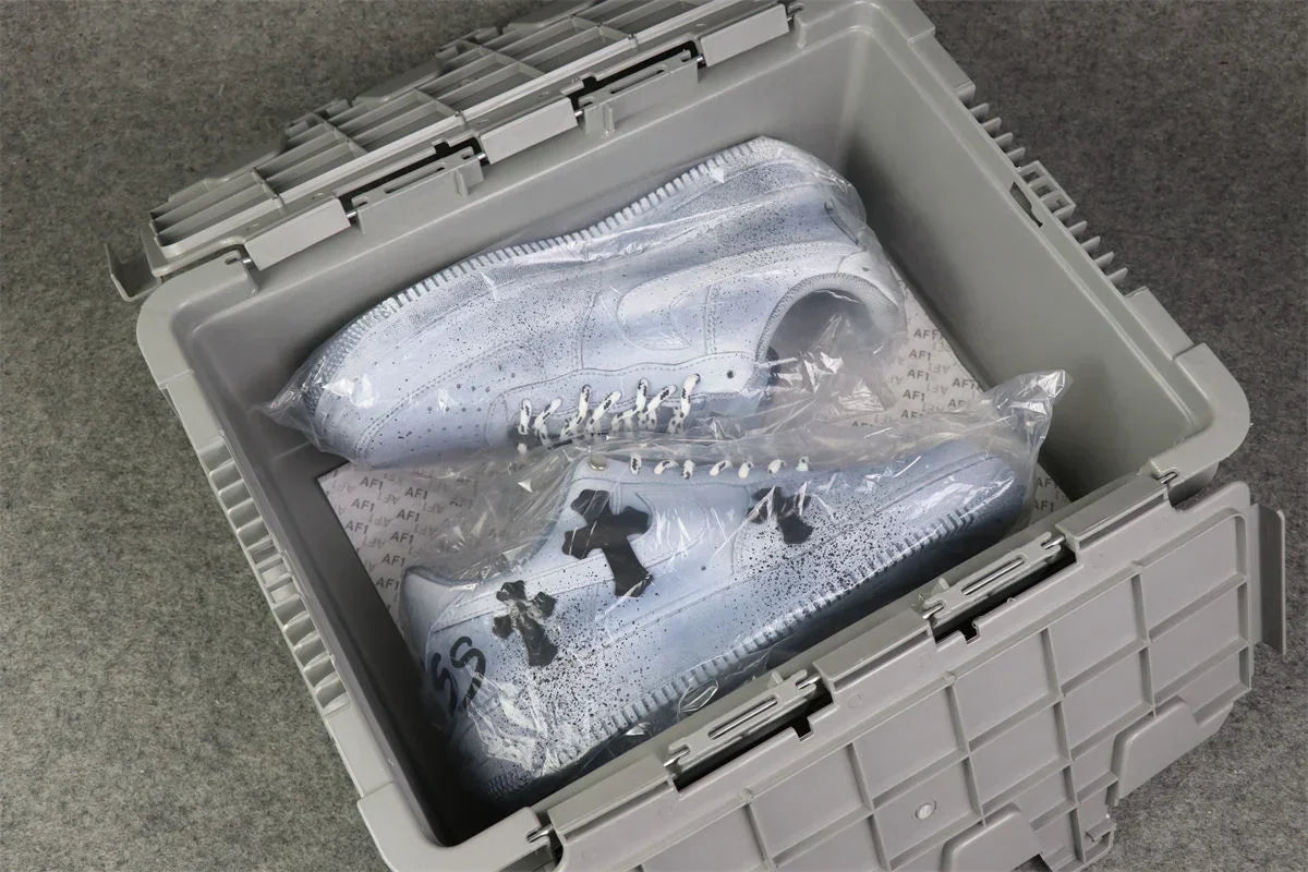 Chrome Hearts x Air Force 1 - Blue Black
