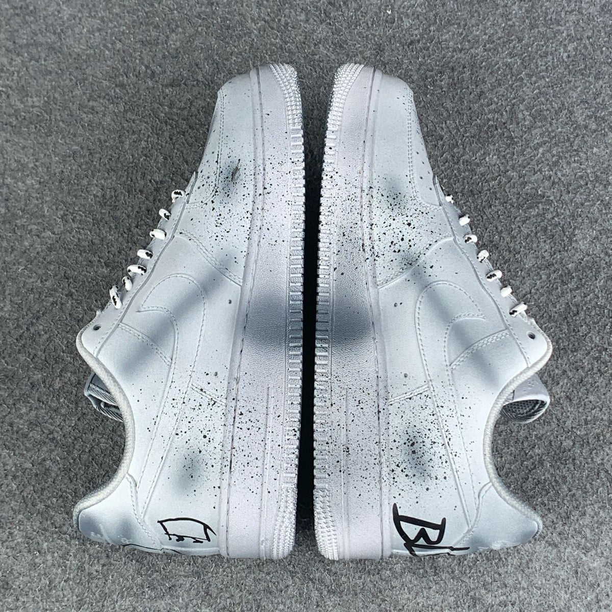 Chrome Hearts x Air Force 1 - Blue Black