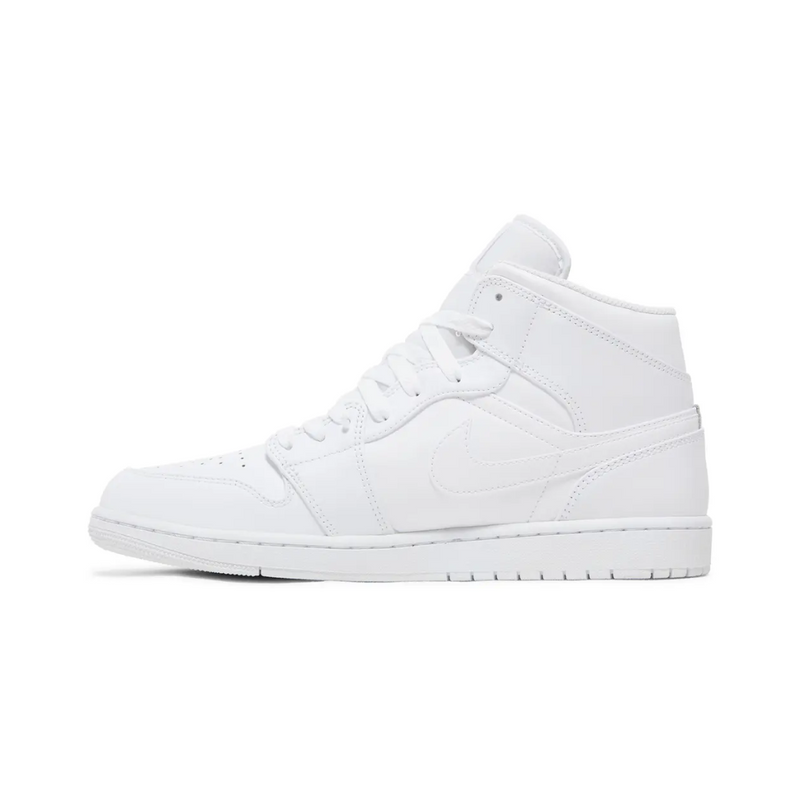 Air Jordan 1 Mid - "Triple White"