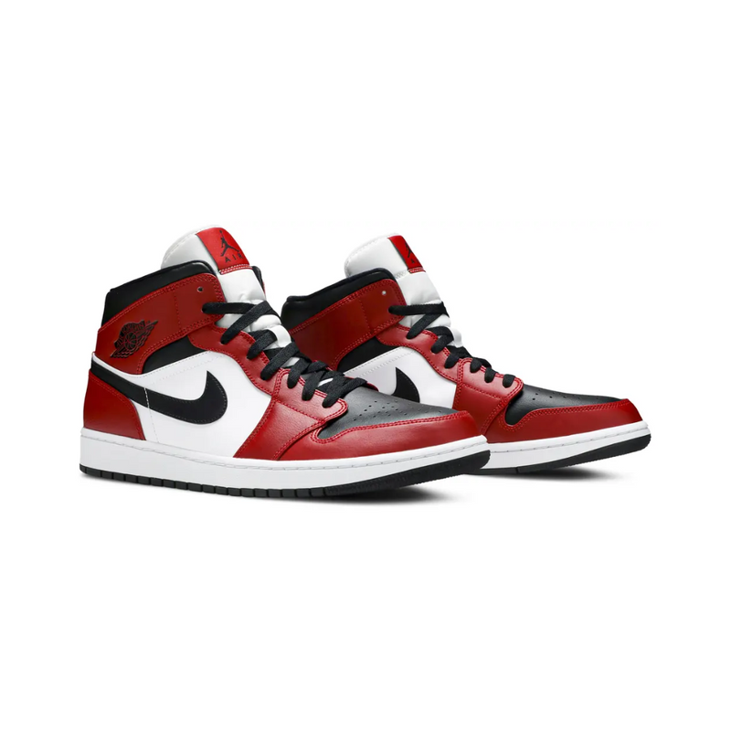 Air Jordan 1 Mid - "Chicago Black Toe"