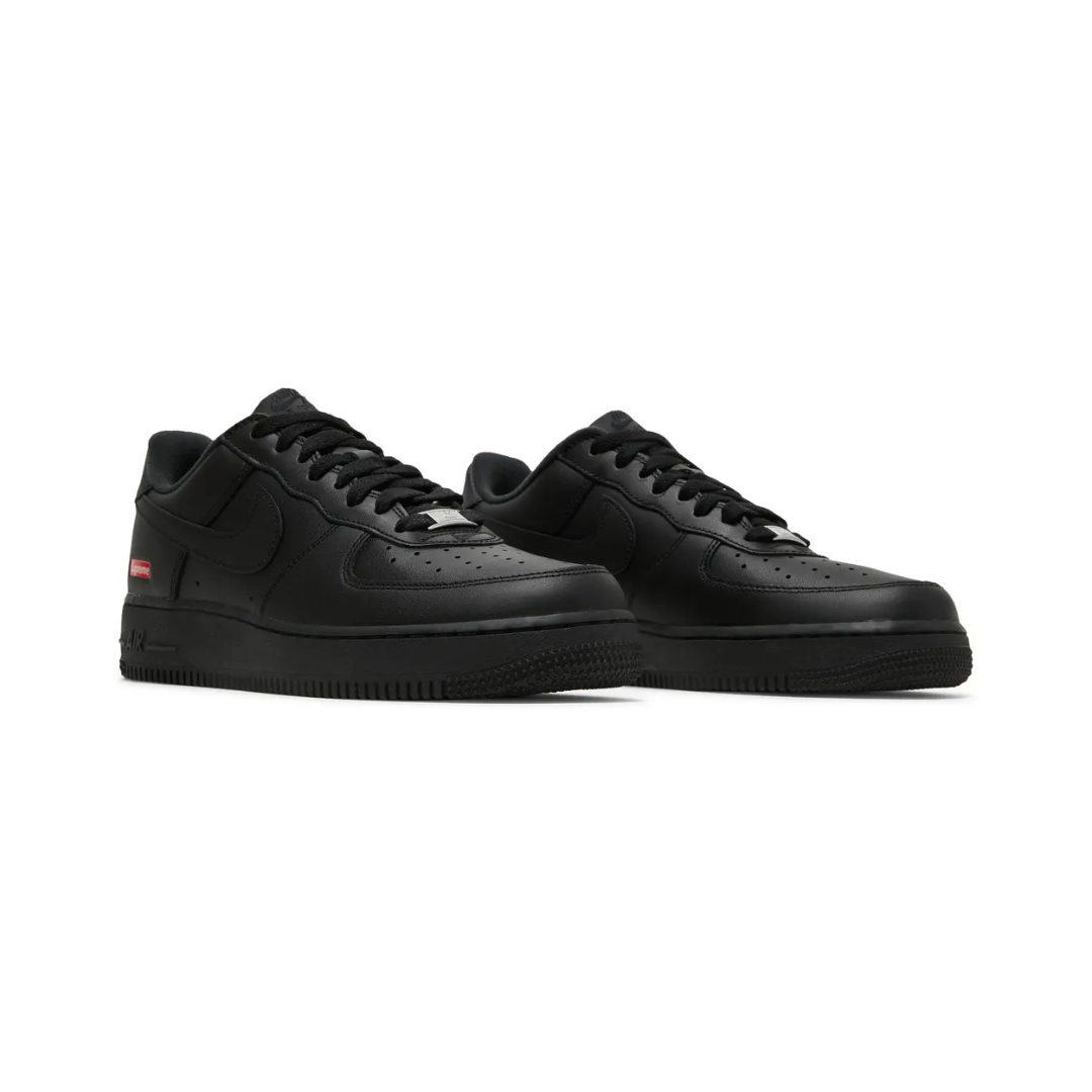 SUPREME x Air Force 1 Low - "Box Logo - Black"
