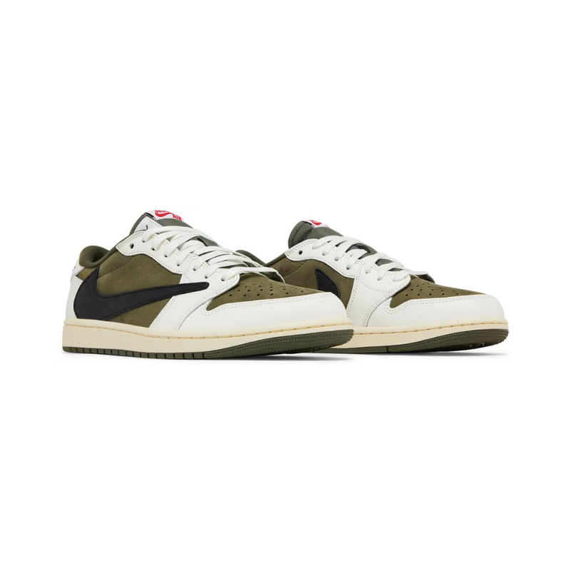 Travis Scott x Air Jordan 1 Retro Low - "Reverse Olive"