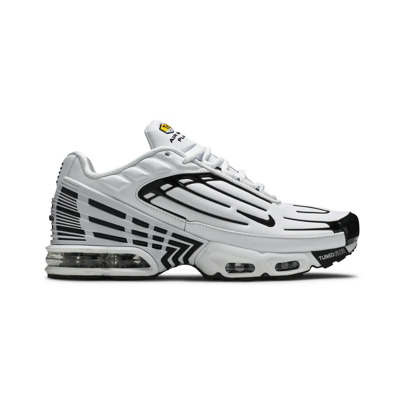 Air Max TN Plus III Leather - "White Black"