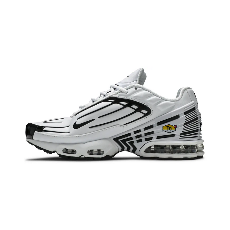 Air Max TN Plus III Leather - "White Black"