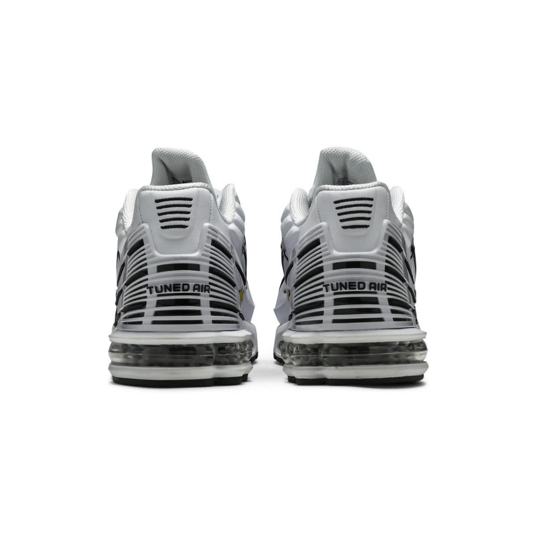 Air Max TN Plus III Leather - "White Black"