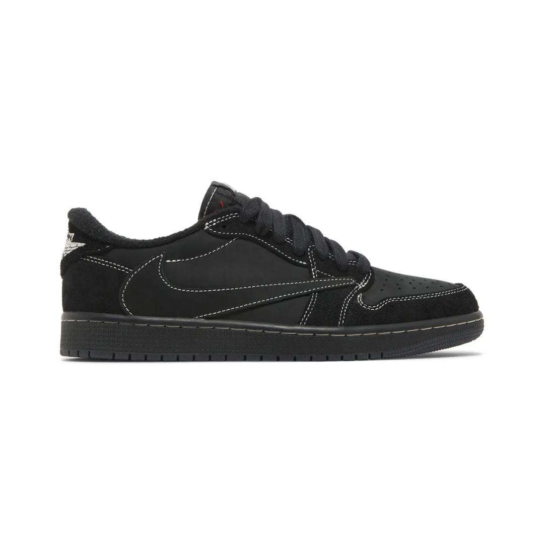 Travis Scott x Air Jordan 1 Retro Low - "Black Phantom"