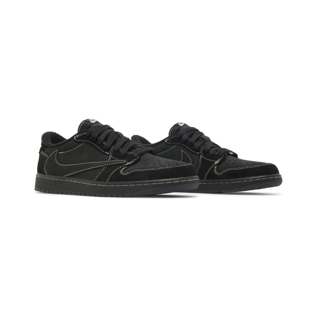 Travis Scott x Air Jordan 1 Retro Low - "Black Phantom"