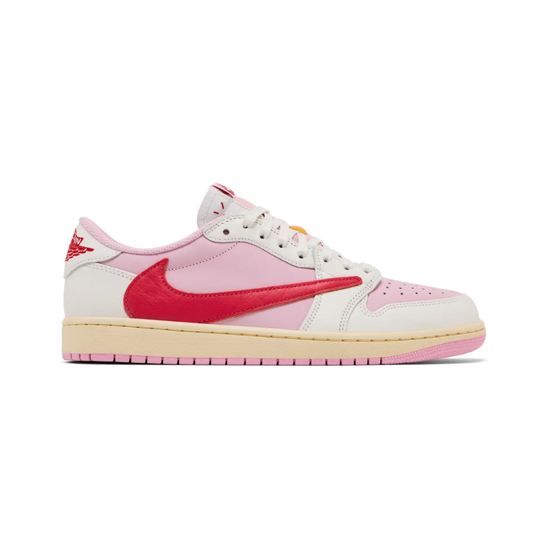 Travis Scott x Air Jordan 1 Retro Low - "Sail Tropical Pink"