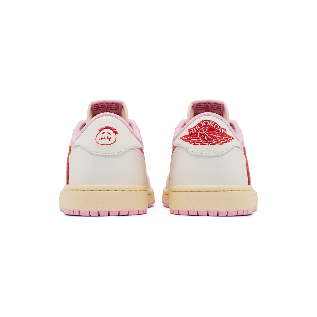 Travis Scott x Air Jordan 1 Retro Low - "Sail Tropical Pink"