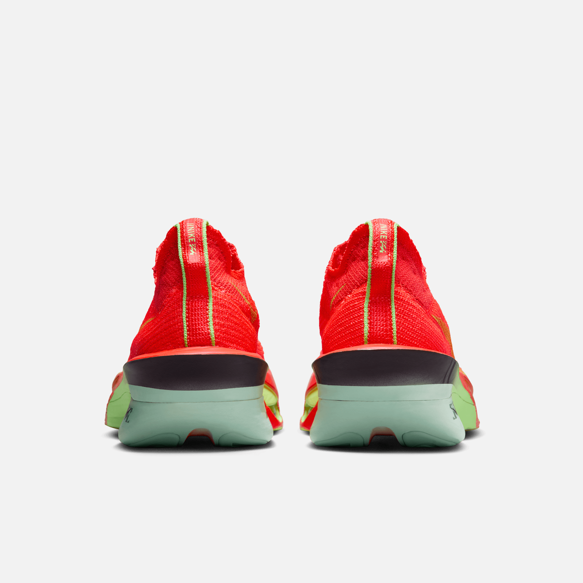 Nike Alphafly 3 - Vermelho intenso / Verde-lima intenso / Verde-menta claro / Roxo