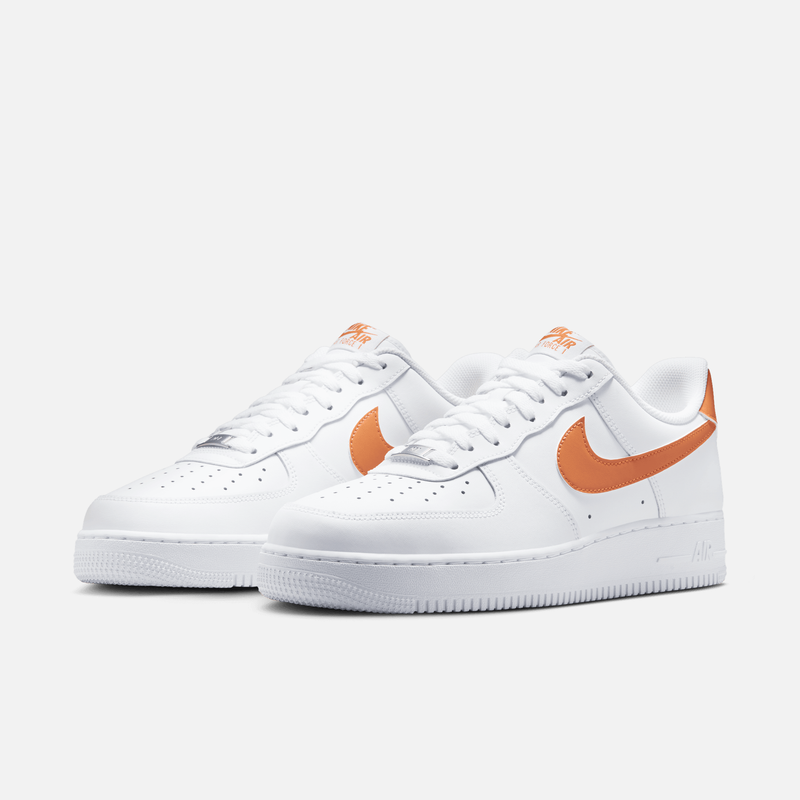 Nike Air Force 1 Low - Branco / Laranja
