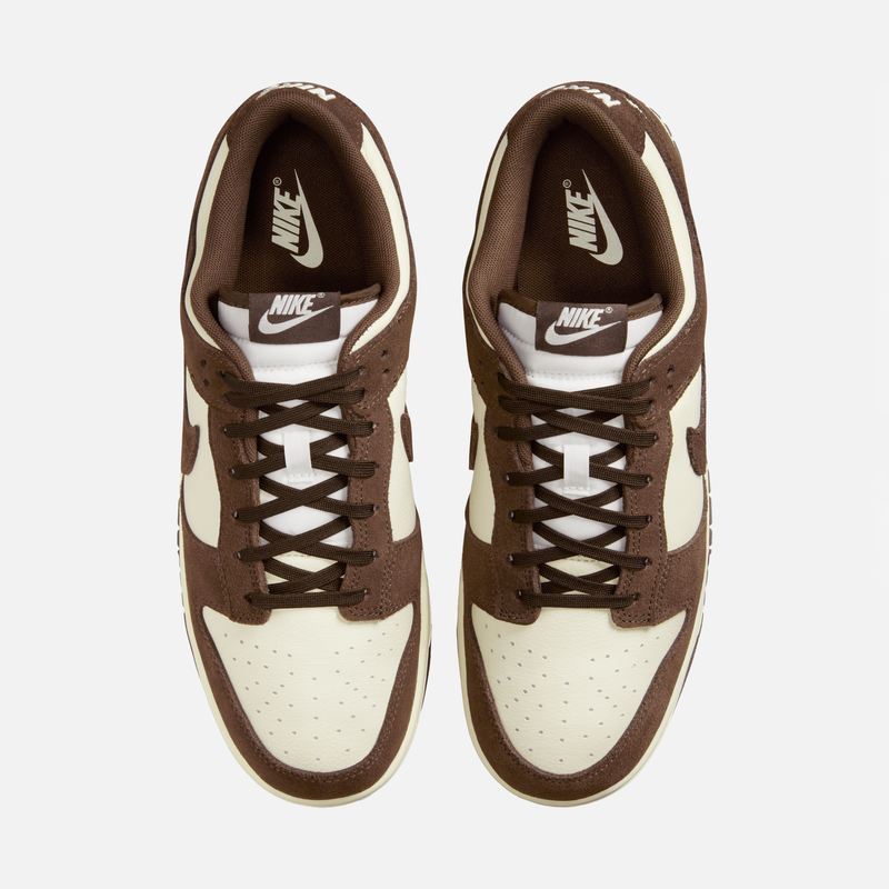 Nike Dunk Low Retro SE Couro e camurça - Marfim-claro / Marrom