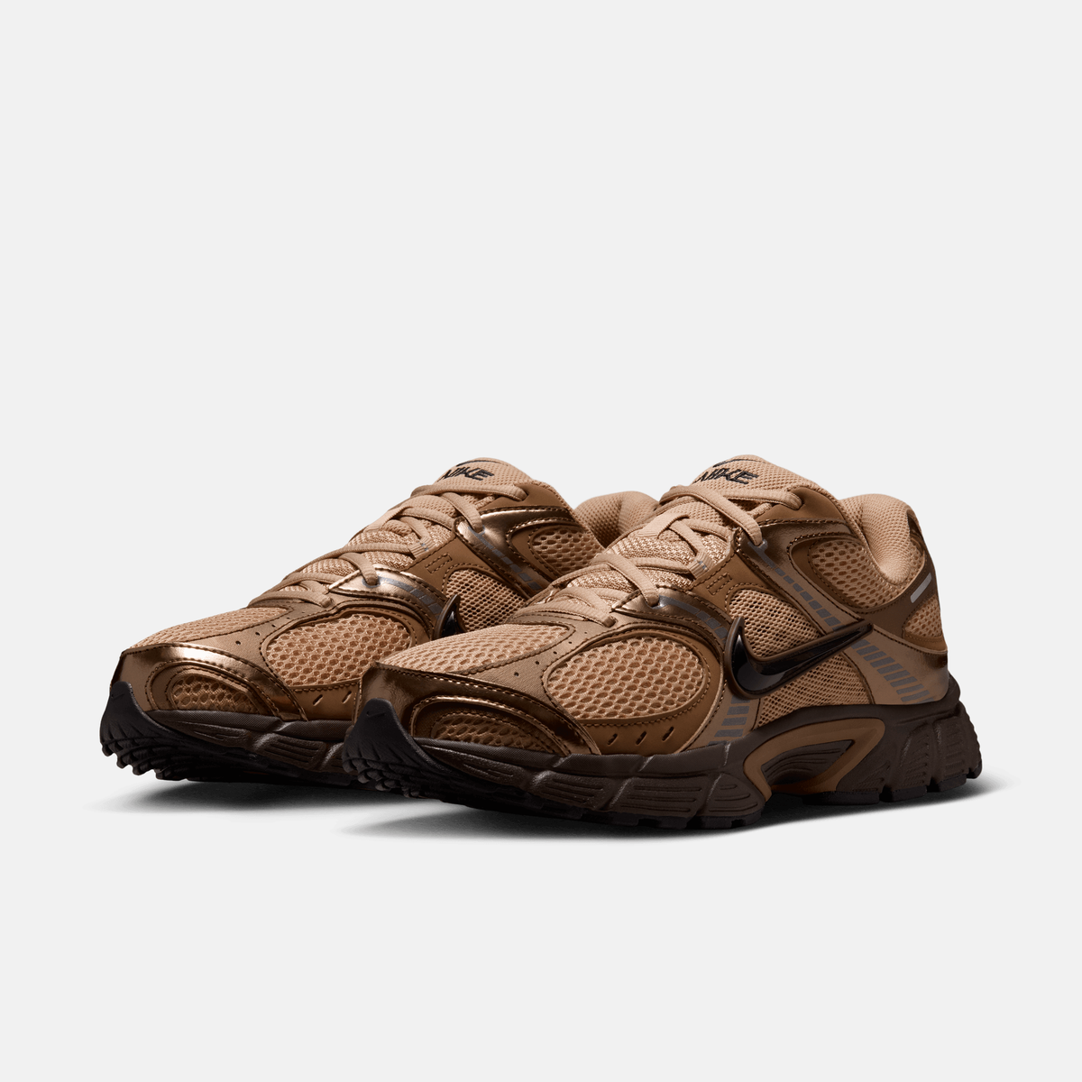Nike V5 RNR - Bege-cânhamo / Preto / Marrom / Marrom-acinzentado / Marrom claro