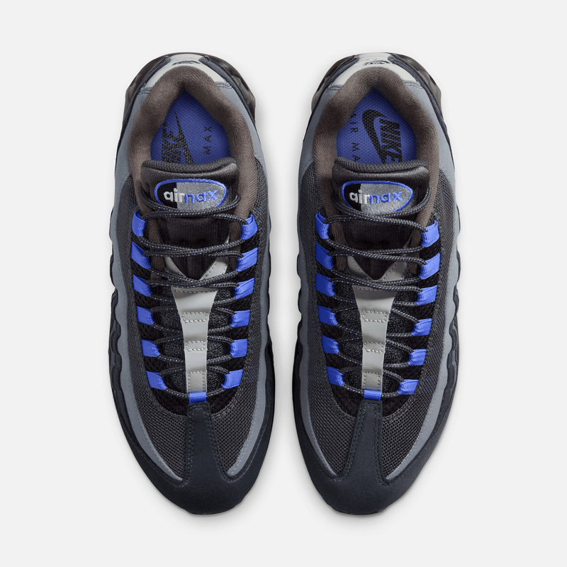 Nike Air Max 95 OG Big Bubble - Preto / Antracito / Cinza escuro / Azul-safira