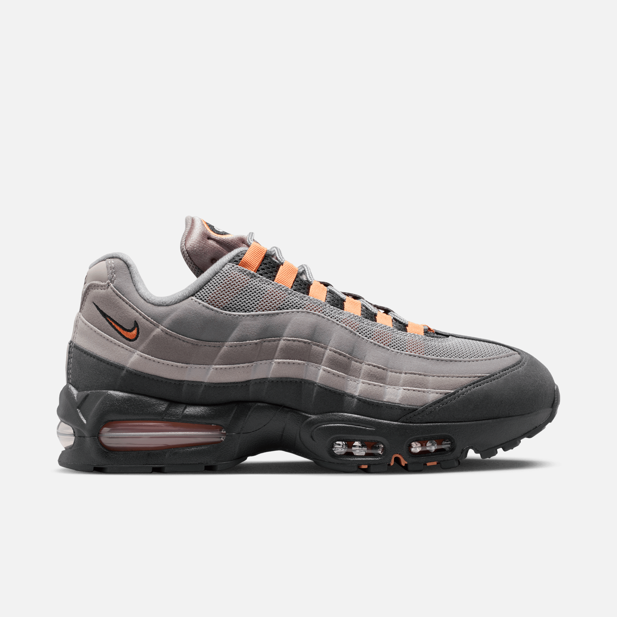 Nike Air Max 95 OG Big Bubble - Cinza-grafite / Amarelo-curry / Antracito / Cinza-carvão claro / Cinza / Preto