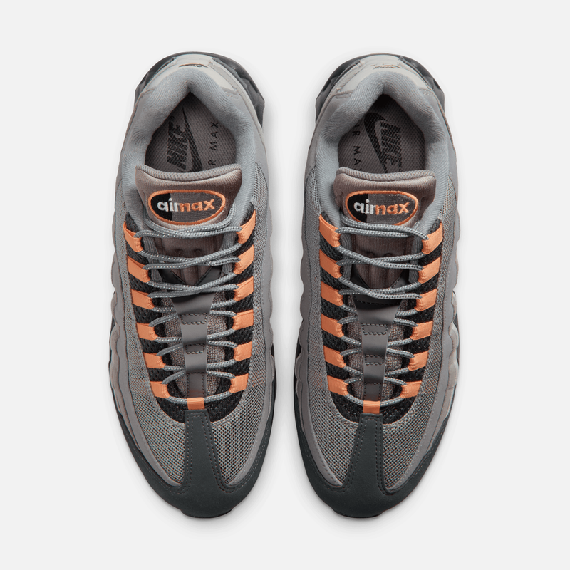 Nike Air Max 95 OG Big Bubble - Cinza-grafite / Amarelo-curry / Antracito / Cinza-carvão claro / Cinza / Preto