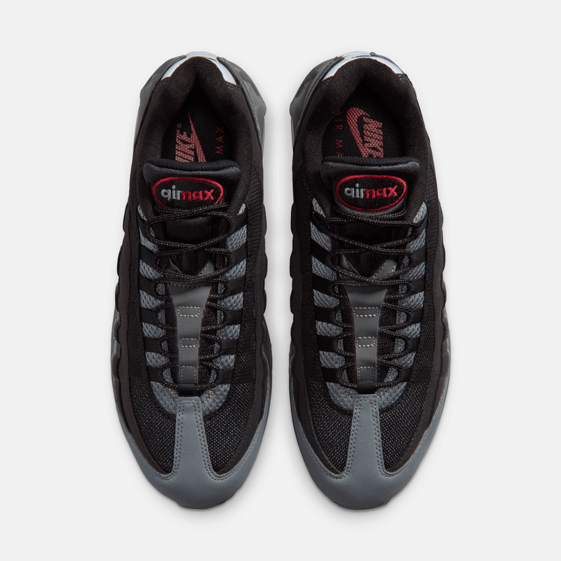 Nike Air Max 95 OG Big Bubble - Preto / Cinza / Cinza escuro / Vermelho