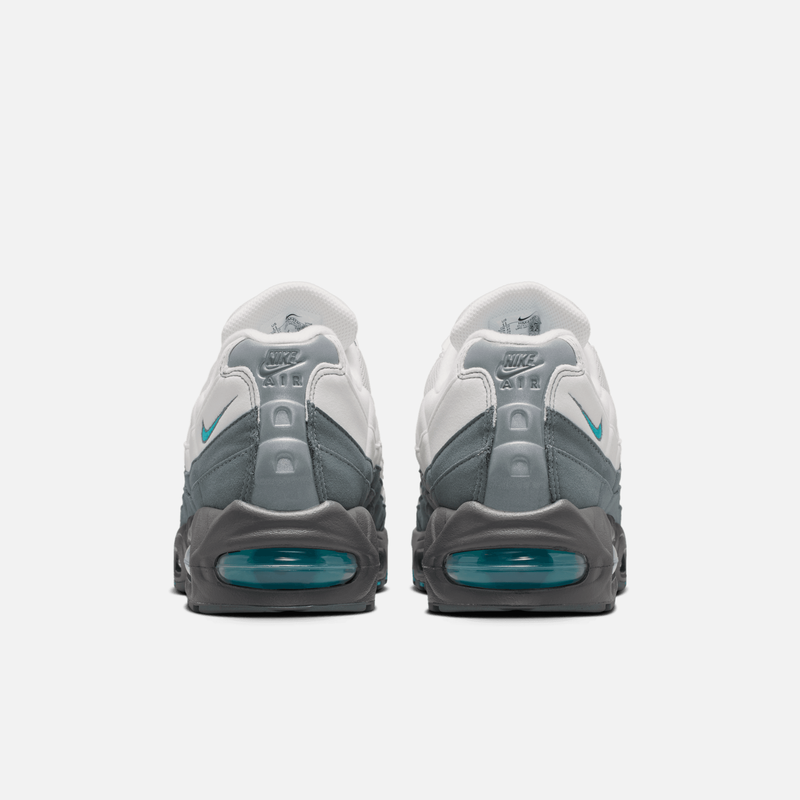 Nike Air Max 95 OG Big Bubble - Branco / Cinza / Cinza escuro / Verde-cacto