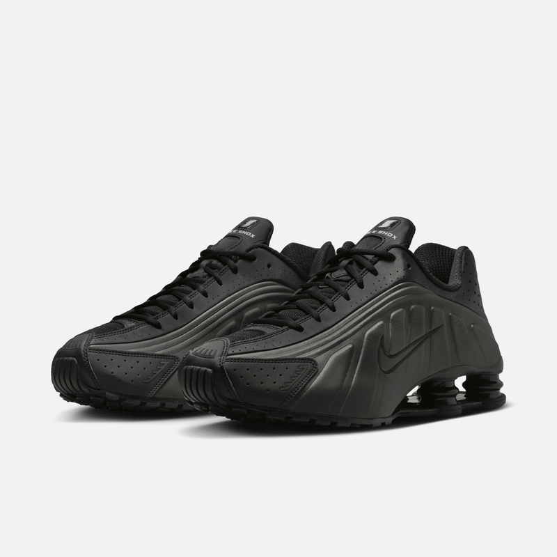 Nike Shox R4 - Preto / Vermelho intenso