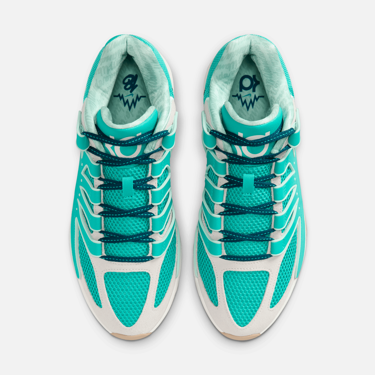 Nike KD18 Wanda Pratt - Turquesa / Verde / Verde-menta / Branco-acinzentado