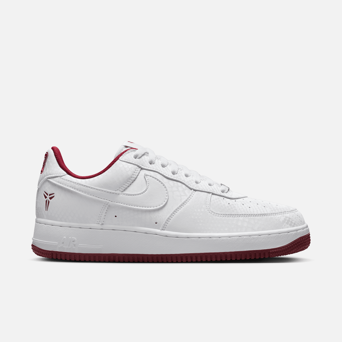Nike Air Force 1 Low Lower Merion Pack Kobe - Branco / Vermelho