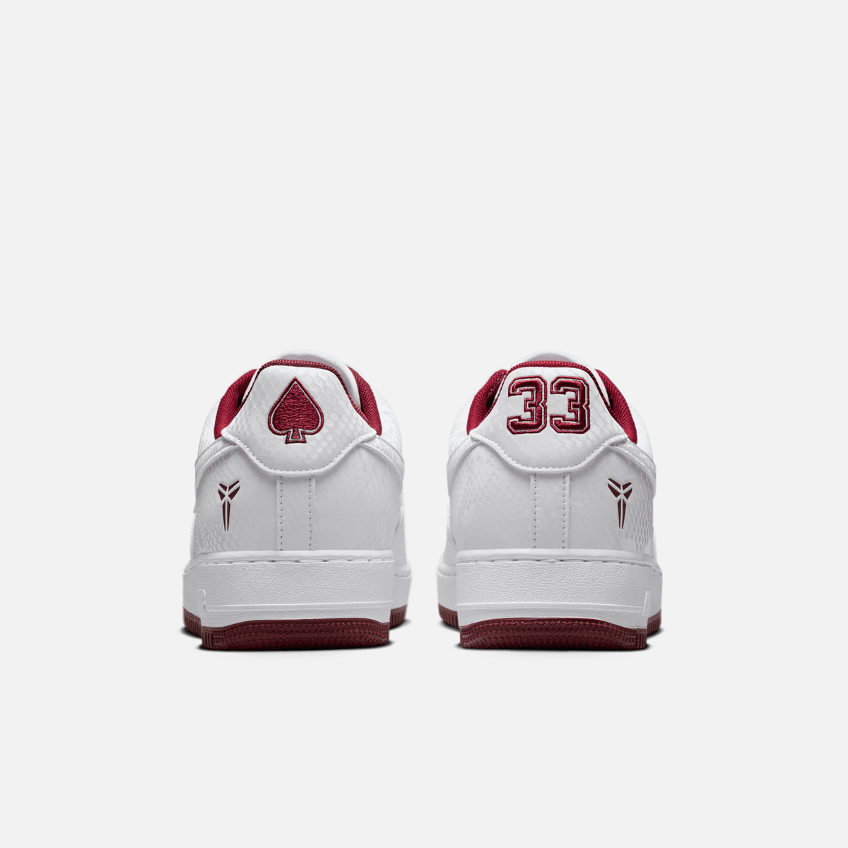 Nike Air Force 1 Low Lower Merion Pack Kobe - Branco / Vermelho