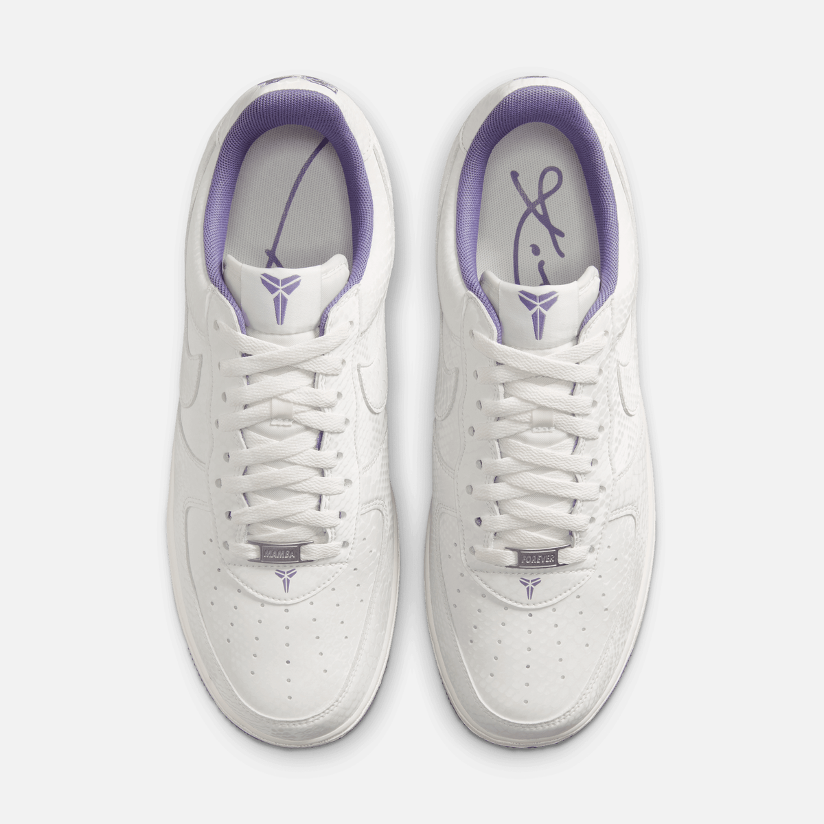 Nike Air Force 1 Low Kobe - Branco / Lilás