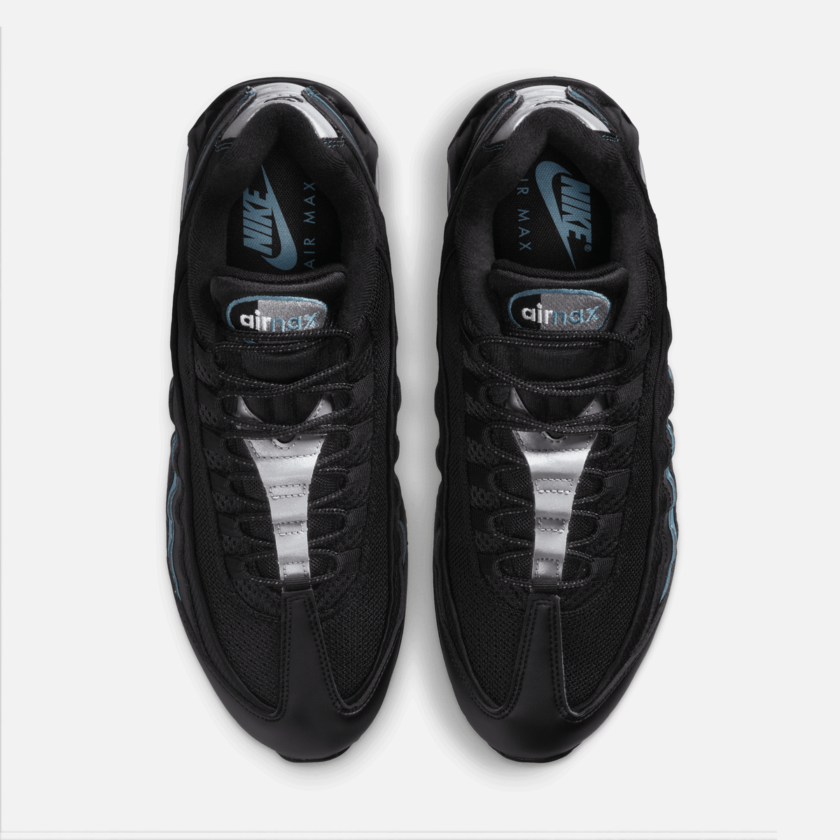 Nike Air Max 95 OG Big Bubble - Azul / Preto / Prateado metálico