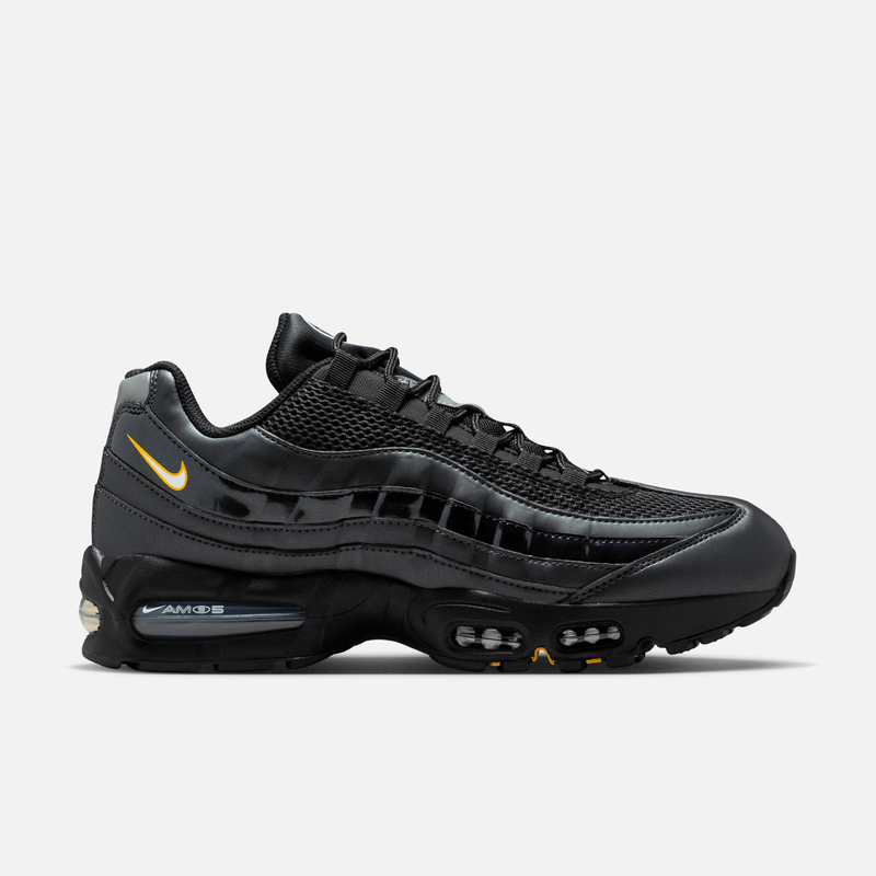 Nike Air Max 95 Big Bubble Total 90 - Preto / Dourado / Prateado metálico / Branco