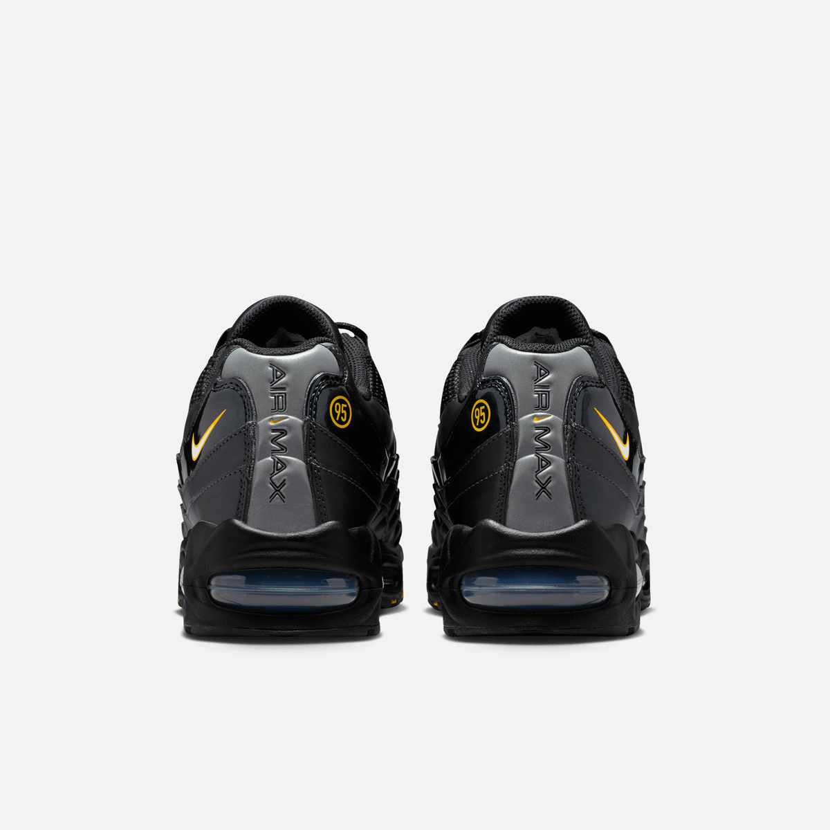 Nike Air Max 95 Big Bubble Total 90 - Preto / Dourado / Prateado metálico / Branco