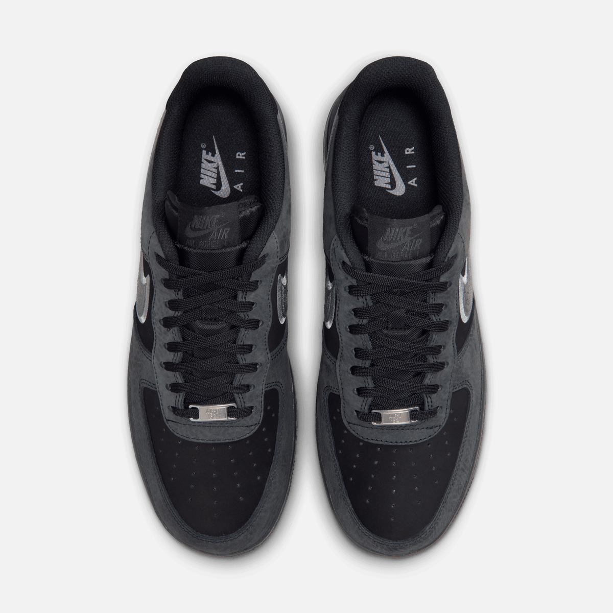 Nike Air Force 1 Low Retro Heel Pack - Preto / Cinza