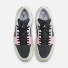Air Jordan 1 Low - Antracito / Bege-cru / Lilás-claro / Branco-creme