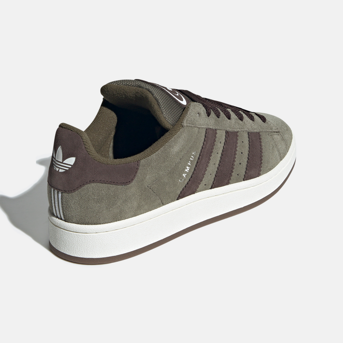 Adidas Campus 00s - Verde-oliva / Marrom escuro / Branco