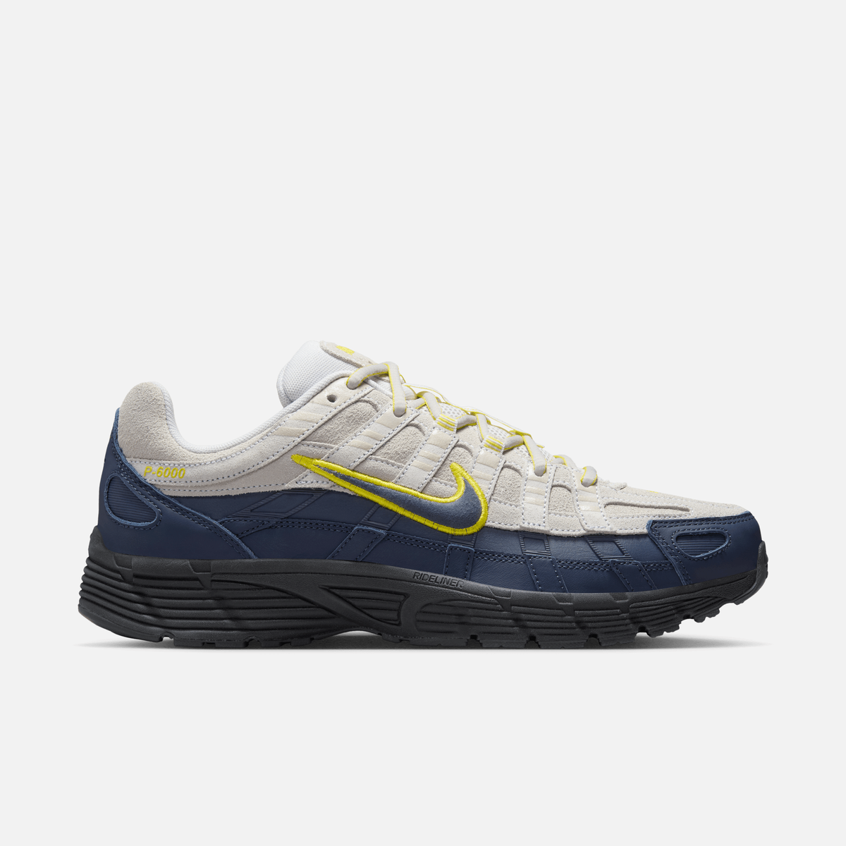 Nike P-6000 Premium - Branco / Amarelo / Azul