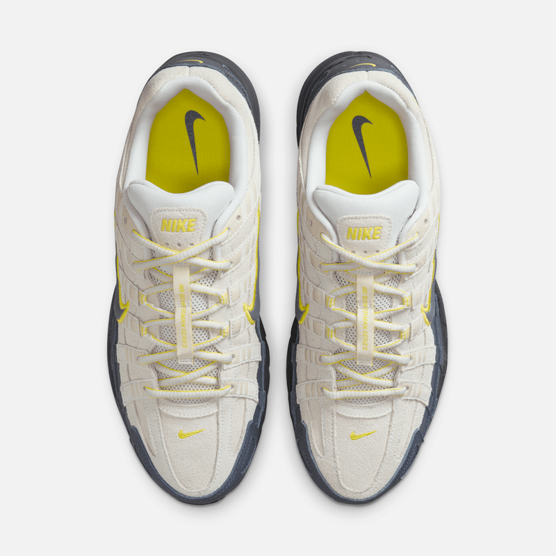 Nike P-6000 Premium - Branco / Amarelo / Azul