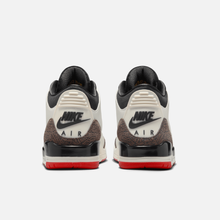 Air Jordan 3 Retro Worlds Best Dad - Branco-creme / Preto / Vermelho / Marfim-claro / Marrom-caramelo