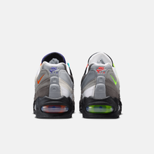 Nike Air Max 95 Greedy - Preto / Verde-neon / Cinza claro / Cinza / Neon / Laranja intenso / Vermelho / Turquesa intenso