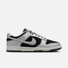 Nike Dunk Low - Prateado metálico / Preto / Branco-creme