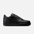 Nike Air Force 1 Low - Preto / Prateado metálico