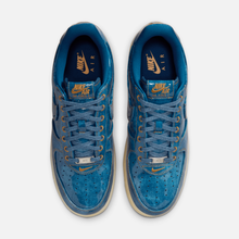 Nike Air Force 1 Low Patent Denim - Azul / Bege-natural / Caramelo