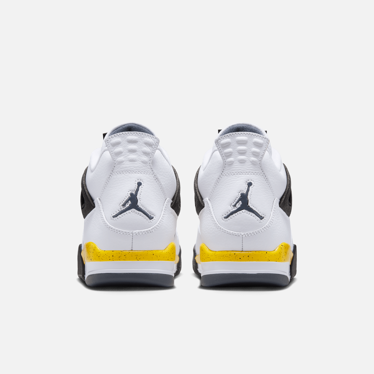 Air Jordan 4 Retro Rare Air - Branco / Amarelo / Cinza escuro / Preto