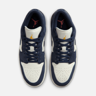 Air Jordan 1 Low - Azul-escuro / Dourado / Vermelho