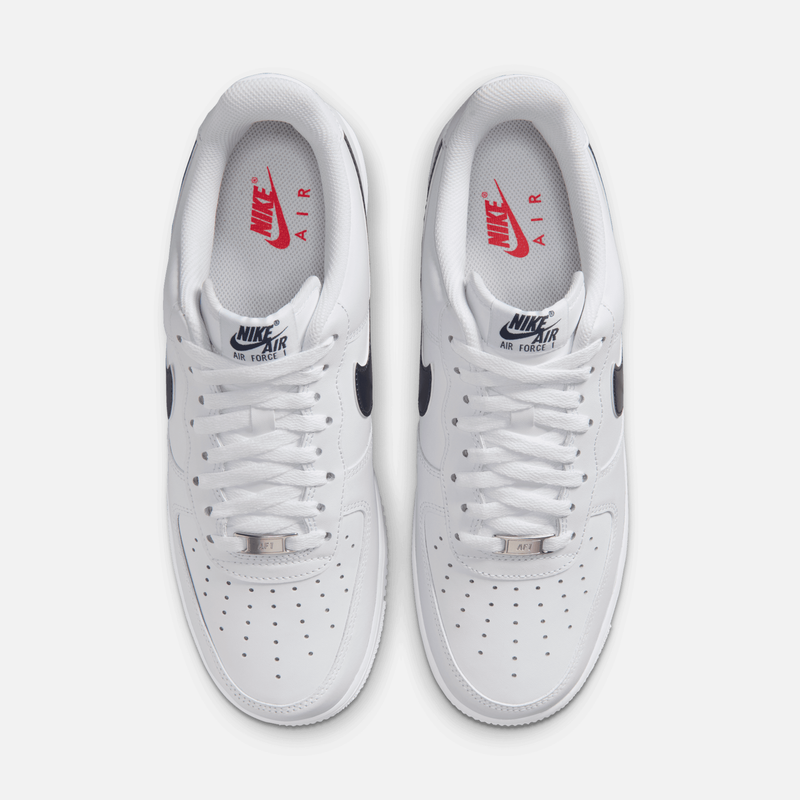 Nike Air Force 1 Low - Branco / Vermelho / Azul-marinho
