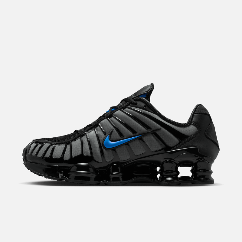 Nike Shox TL SE - Preto / Cinza-escuro / Azul